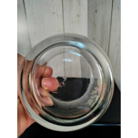 Pfaltzgraff Vintage Tea Rose Water juice glass 8 oz 1970's REPLACEMENT PIECE - Picture 3 of 4